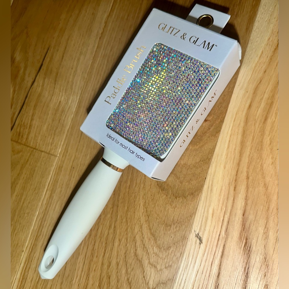 Glitz & Glam - Rhinestone Paddle Brush